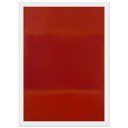 Red and Orange - 1955 Framed Poster | Mark Rothko Framed Prints Wall Art | Rothko Prints