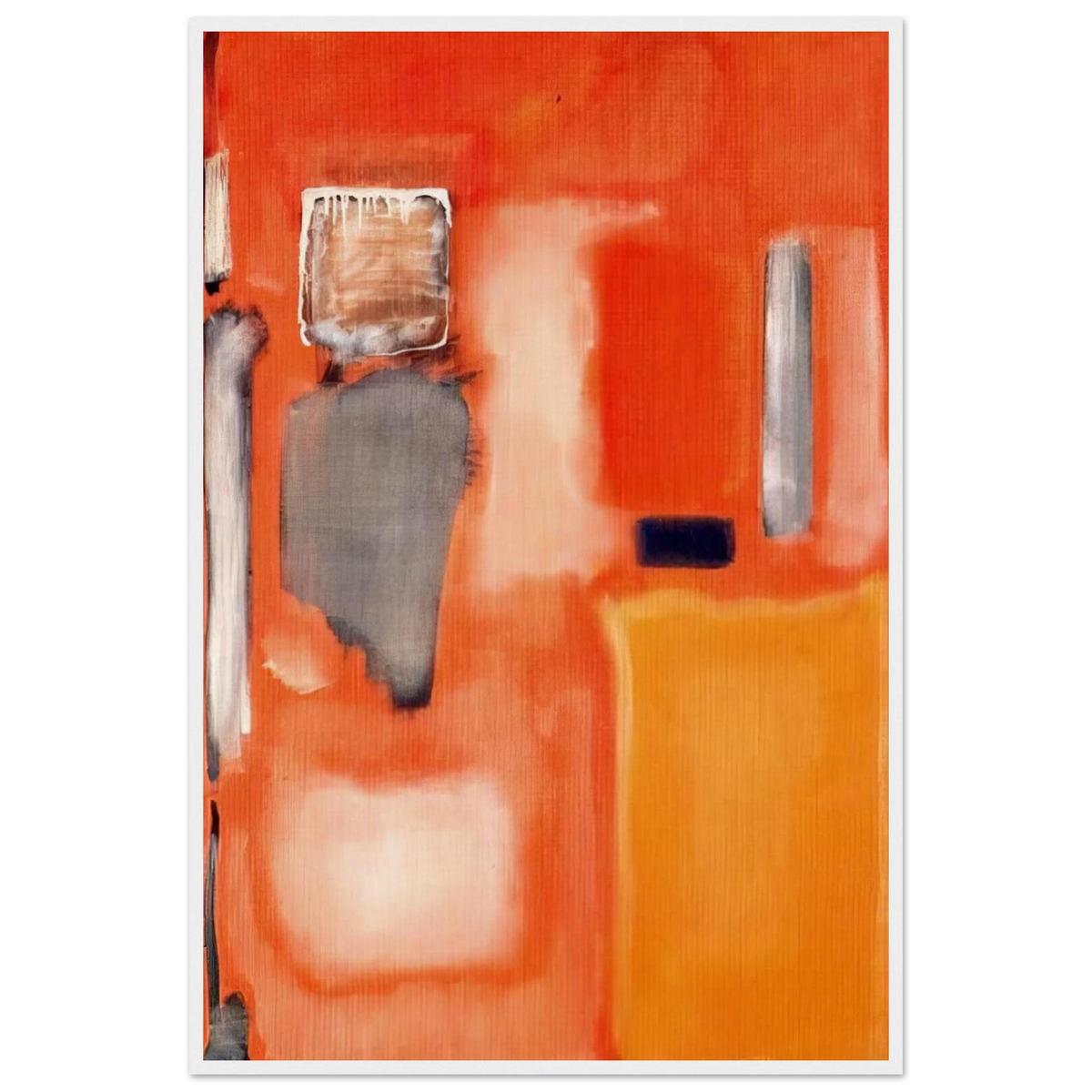No. 19 - 1949 Framed Poster | Mark Rothko Framed Prints Wall Art | Rothko Prints