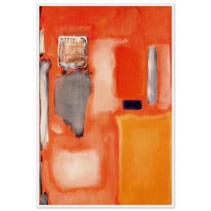 No. 19 - 1949 Framed Poster | Mark Rothko Framed Prints Wall Art | Rothko Prints