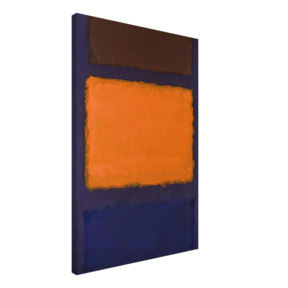 Brown, Orange, Blue on Maroon - c.1963  United States Canvas | Mark Rothko Canvas | Rothko Prints