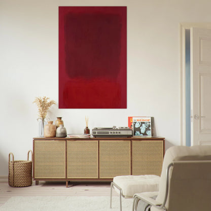 Red and Brown - 1957 Poster | Mark Rothko Poster | Rothko Prints