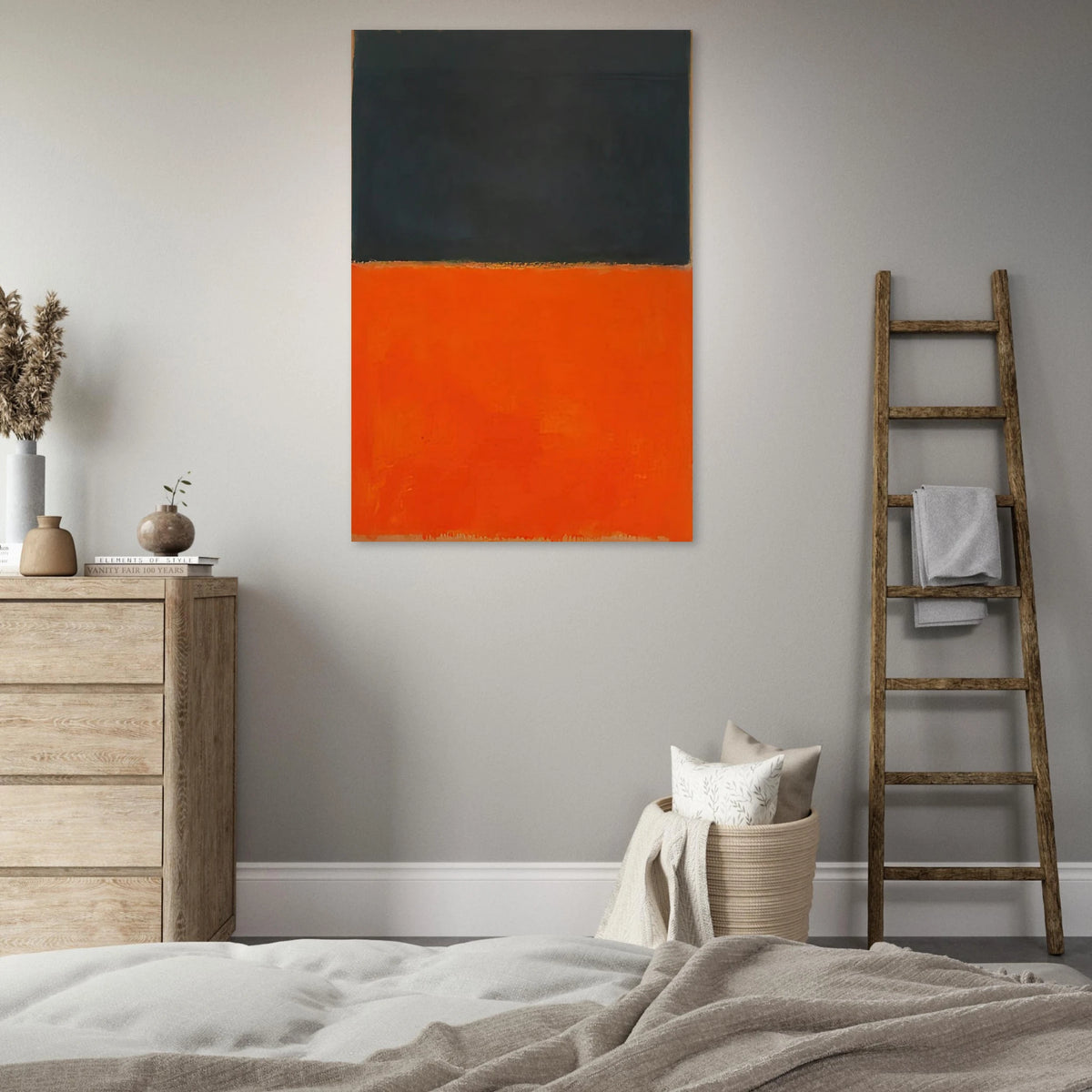 Green and Tangerine on Red - 1956 Poster | Mark Rothko Poster | Rothko Prints