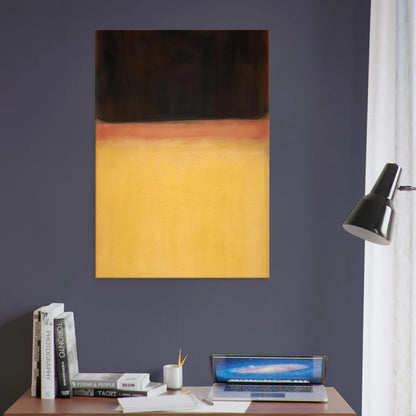 No.9 Dark over Light Earth - 1954 Canvas | Mark Rothko Canvas | Rothko Prints