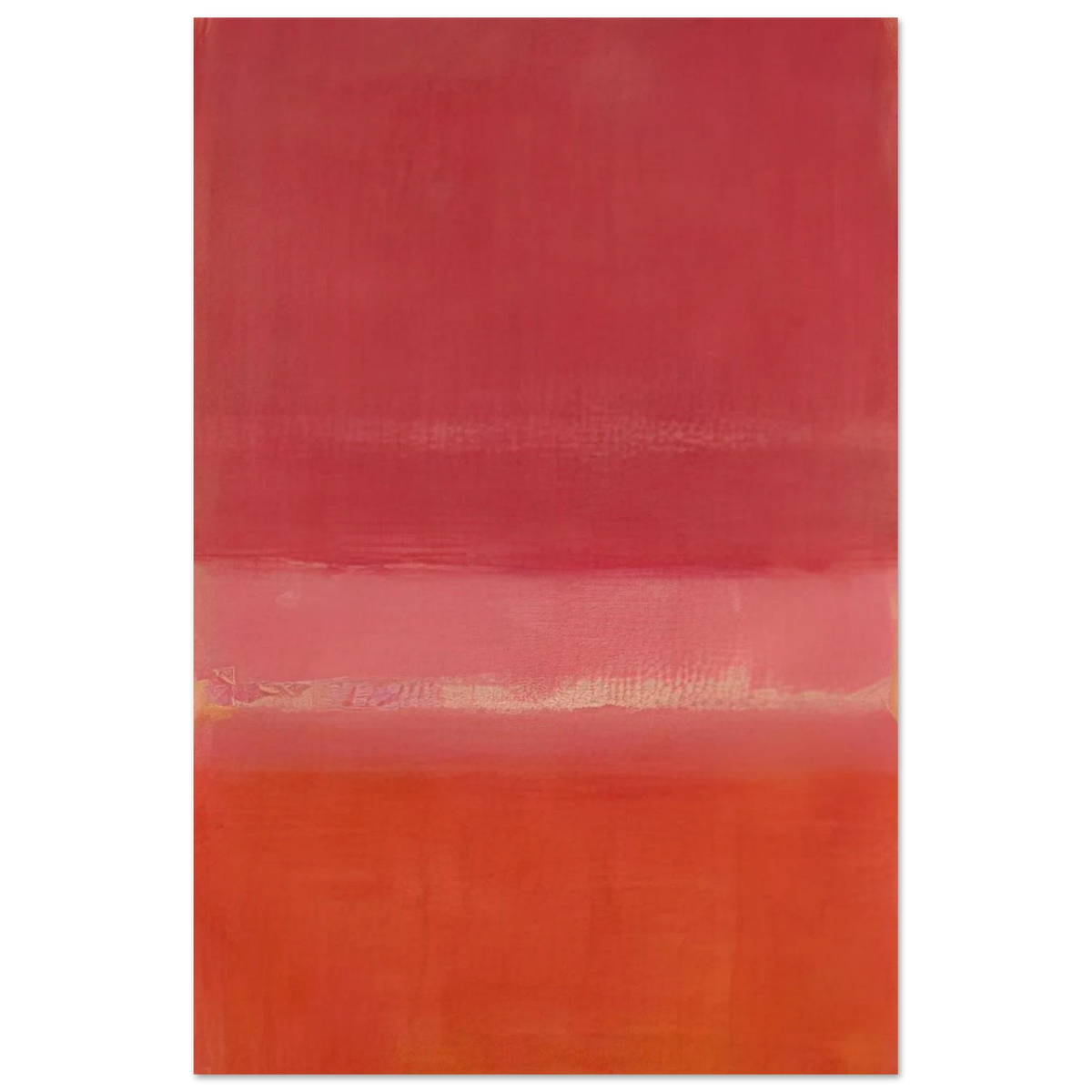 Untitled Red - 1956 Poster | Mark Rothko Poster | Rothko Prints