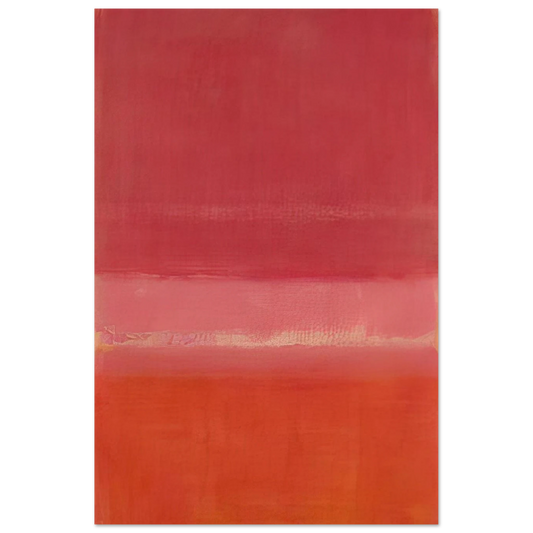 Untitled Red - 1956 Poster | Mark Rothko Poster | Rothko Prints