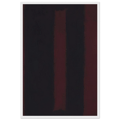 Black on Maroon - 1959 Framed Poster | Mark Rothko Framed Prints Wall Art | Rothko Prints