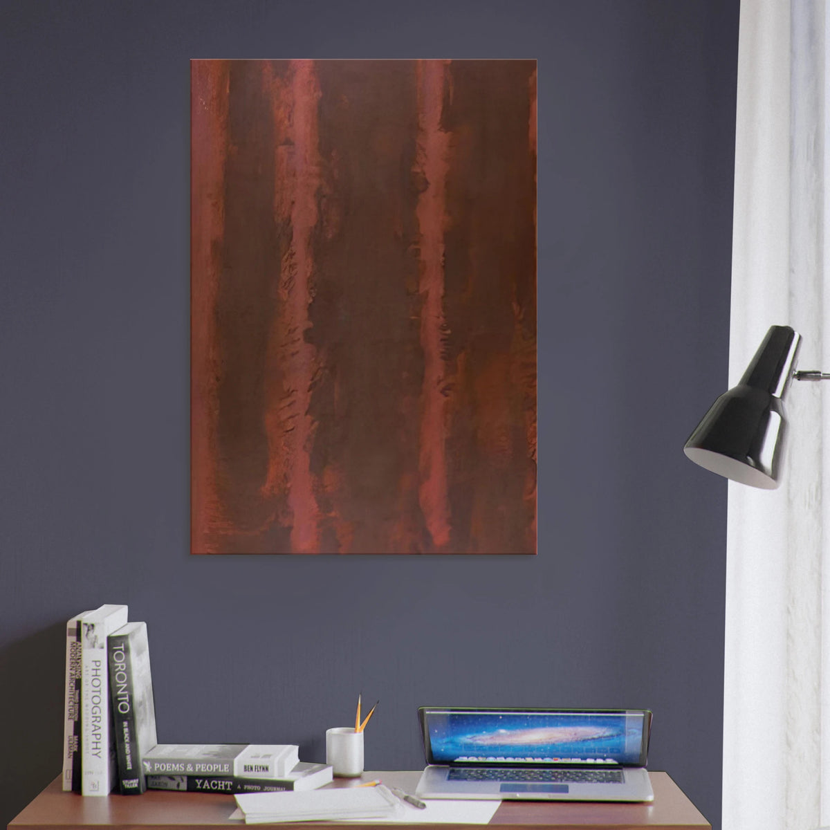 Black on Maroon - 1958 Canvas | Mark Rothko Canvas | Rothko Prints
