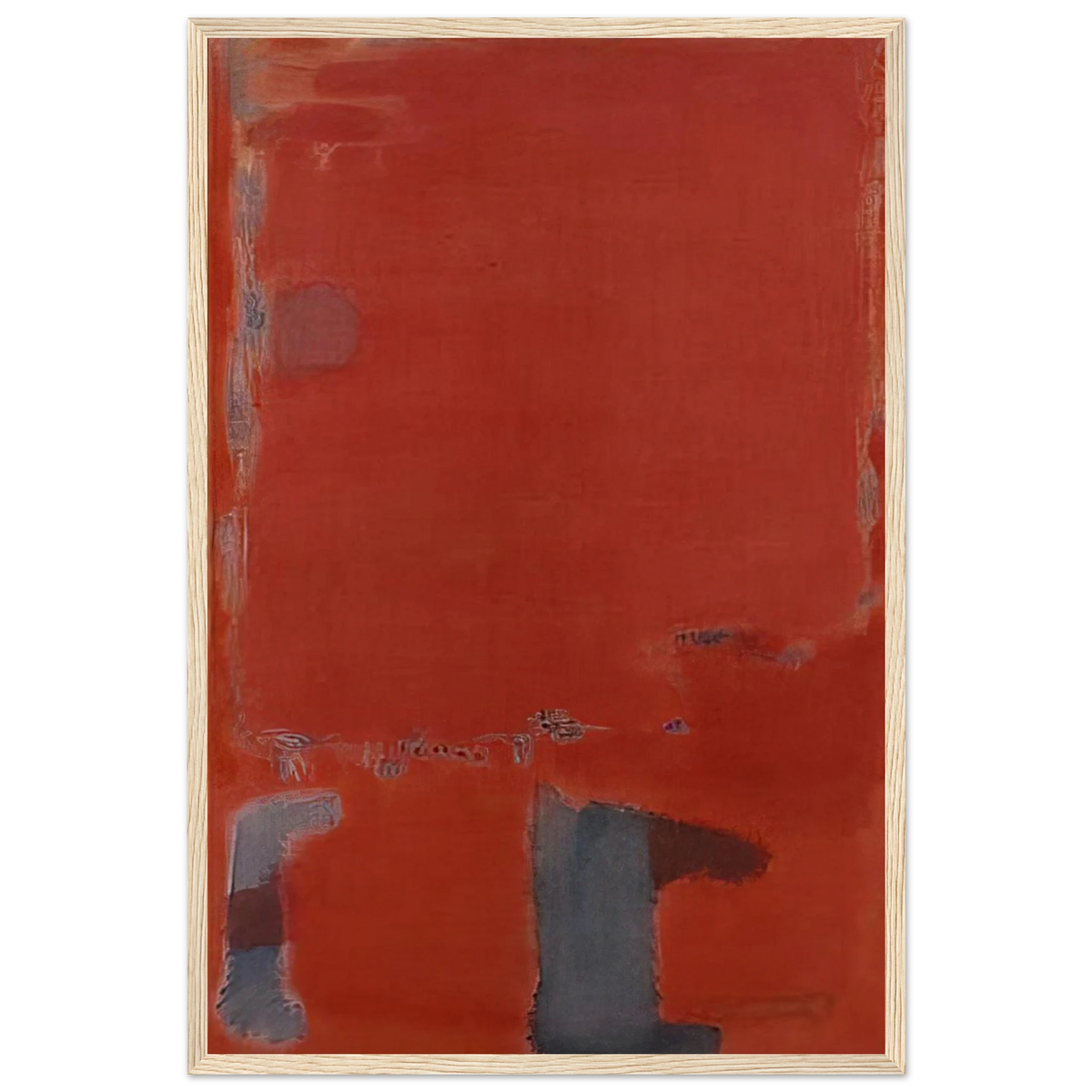No. 21 - c.1949  New York , United States Framed Poster | Mark Rothko Framed Prints Wall Art | Rothko Prints