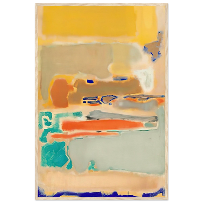 Multiform - 1948 Framed Poster | Mark Rothko Framed Prints Wall Art | Rothko Prints