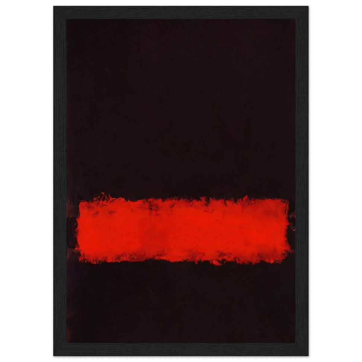 Black, Red and Black - 1968 Framed Poster | Mark Rothko Framed Prints Wall Art | Rothko Prints