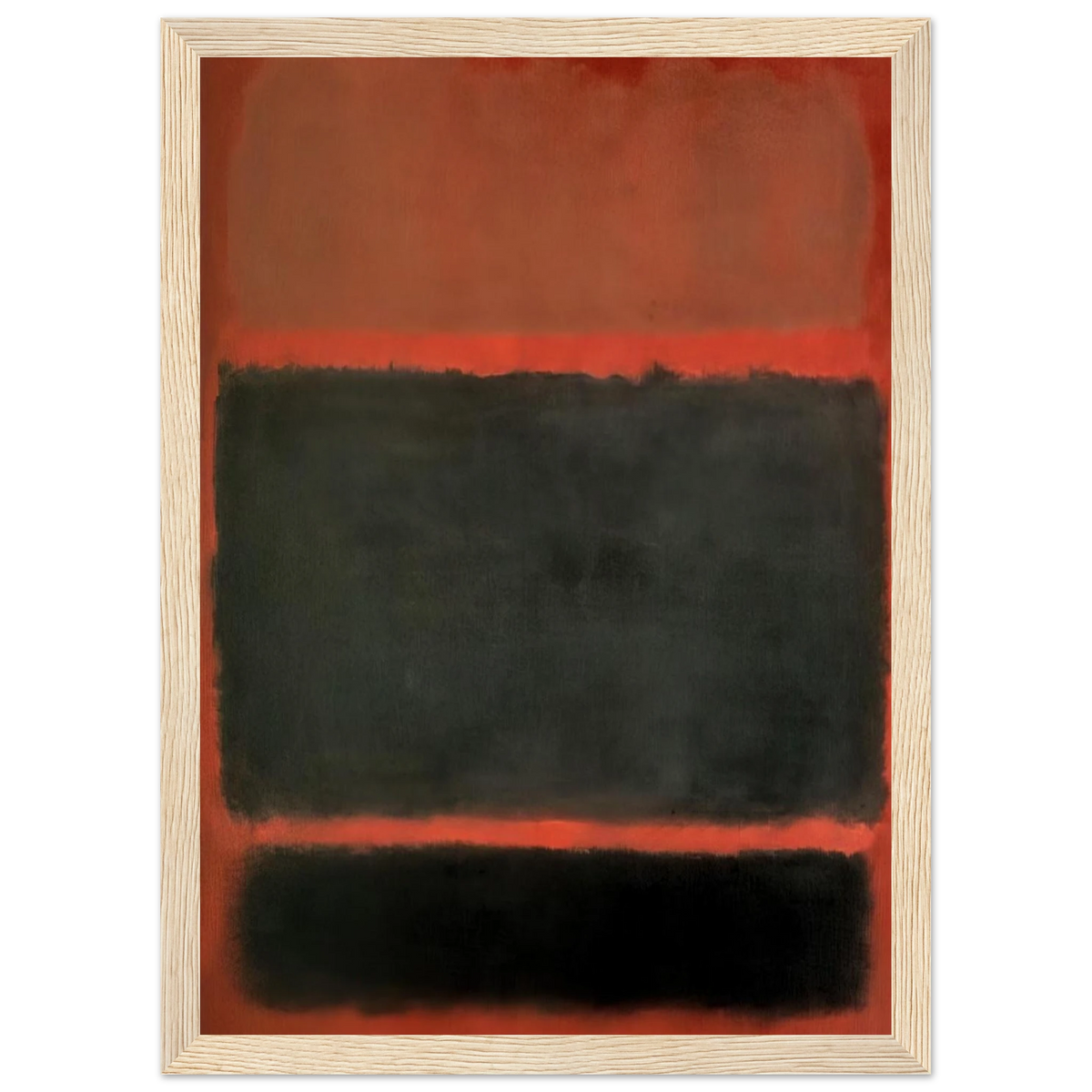No.20 - 1957 Framed Poster | Mark Rothko Framed Prints Wall Art | Rothko Prints