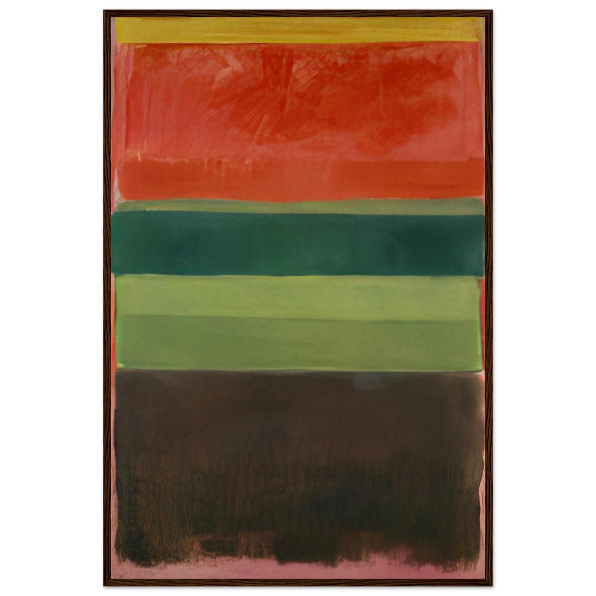 Untitled - 1949 Framed Poster | Mark Rothko Framed Prints Wall Art | Rothko Prints