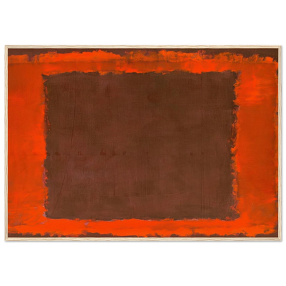 Untitled Mural for End Wall - 1959 Framed Poster | Mark Rothko Framed Prints Wall Art | Rothko Prints