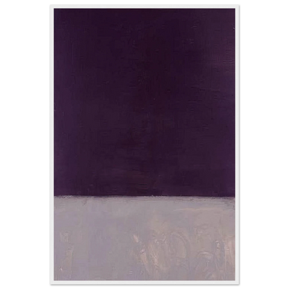 Untitled Black and Gray - 1970 Framed Poster | Mark Rothko Framed Prints Wall Art | Rothko Prints