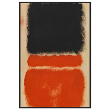 Red - 1968 Framed Poster | Mark Rothko Framed Prints Wall Art | Rothko Prints