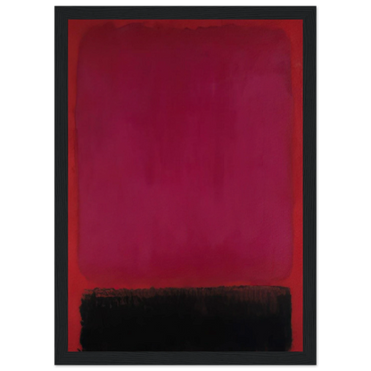 Untitled - 1967 Framed Poster | Mark Rothko Framed Prints Wall Art | Rothko Prints