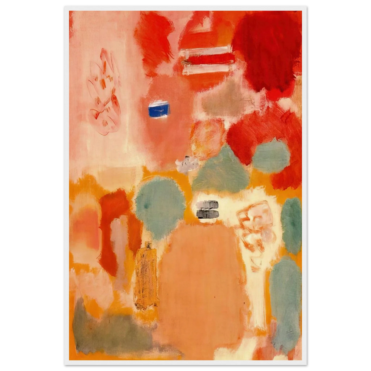No. 21 - 1949 Framed Poster | Mark Rothko Framed Prints Wall Art | Rothko Prints
