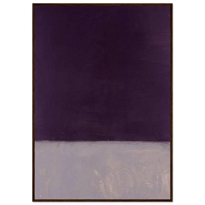 Untitled Black and Gray - 1970 Framed Poster | Mark Rothko Framed Prints Wall Art | Rothko Prints
