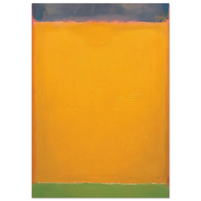 United Blue, Yellow, Green on Red - 1954 Poster | Mark Rothko Poster | Rothko Prints