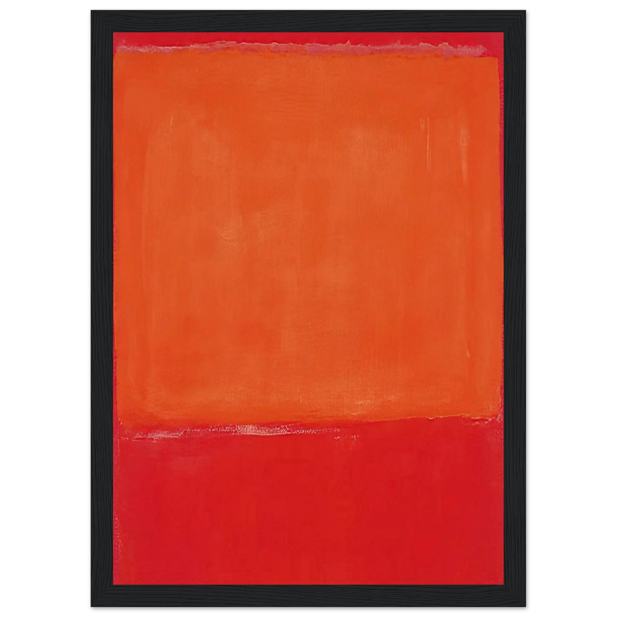 Ochre and Red on Red - 1957 Framed Poster | Mark Rothko Framed Prints Wall Art | Rothko Prints