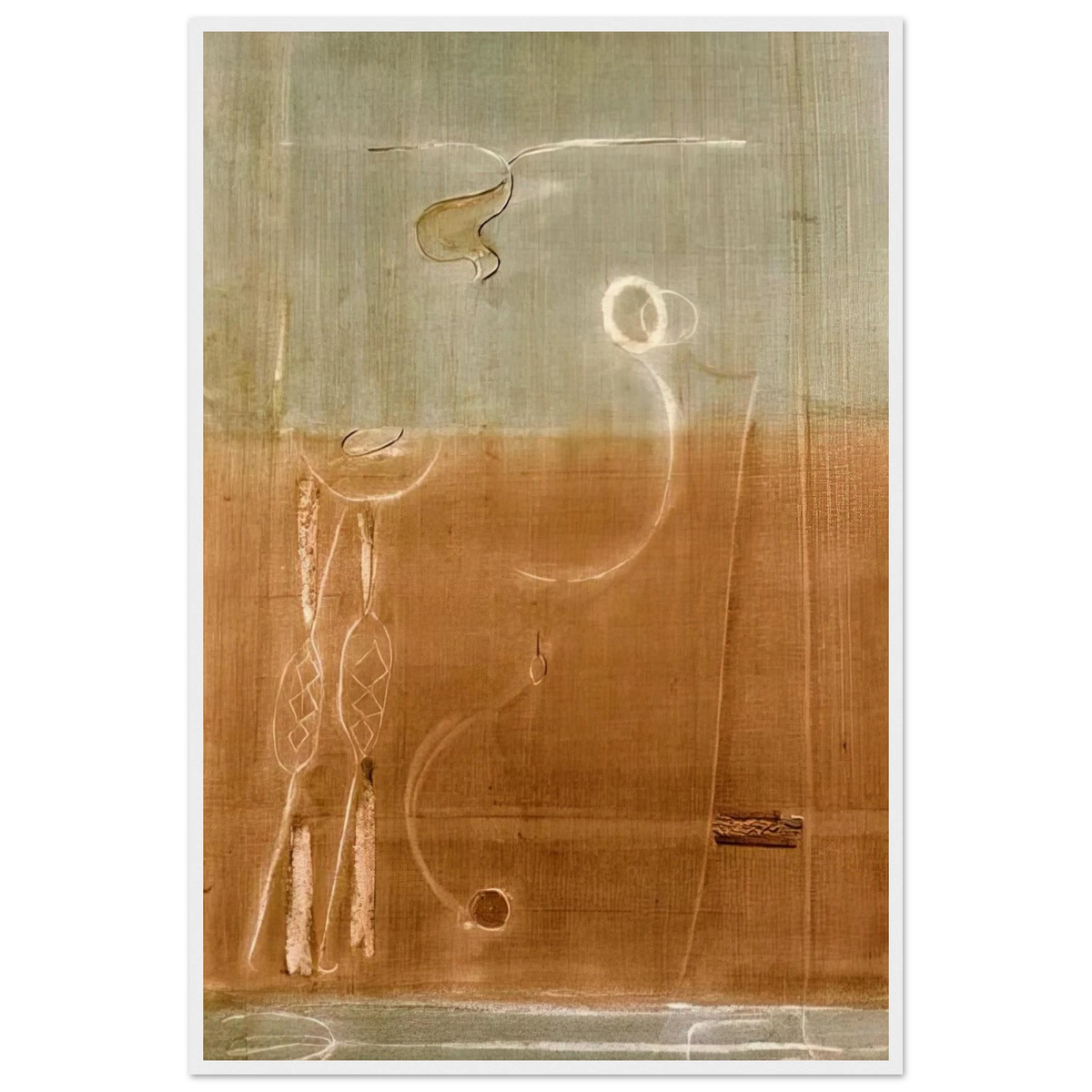 Aubade - 1944 Framed Poster | Mark Rothko Framed Prints Wall Art | Rothko Prints
