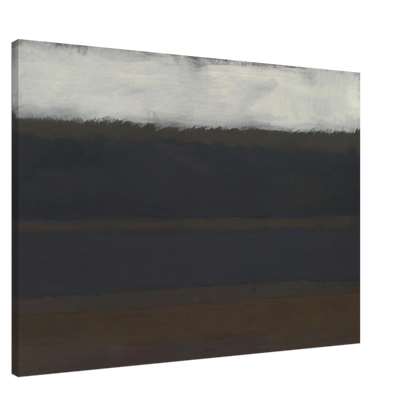 No. 14 Horizontals, White over Darks - 1961 Canvas | Mark Rothko Canvas | Rothko Prints