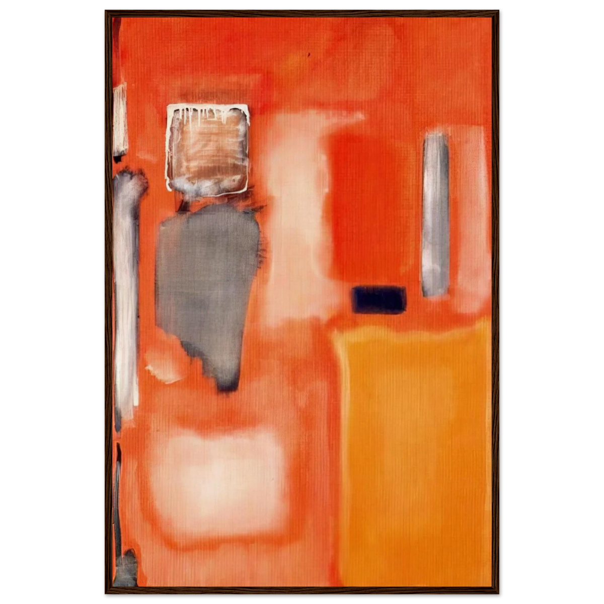 No. 19 - 1949 Framed Poster | Mark Rothko Framed Prints Wall Art | Rothko Prints