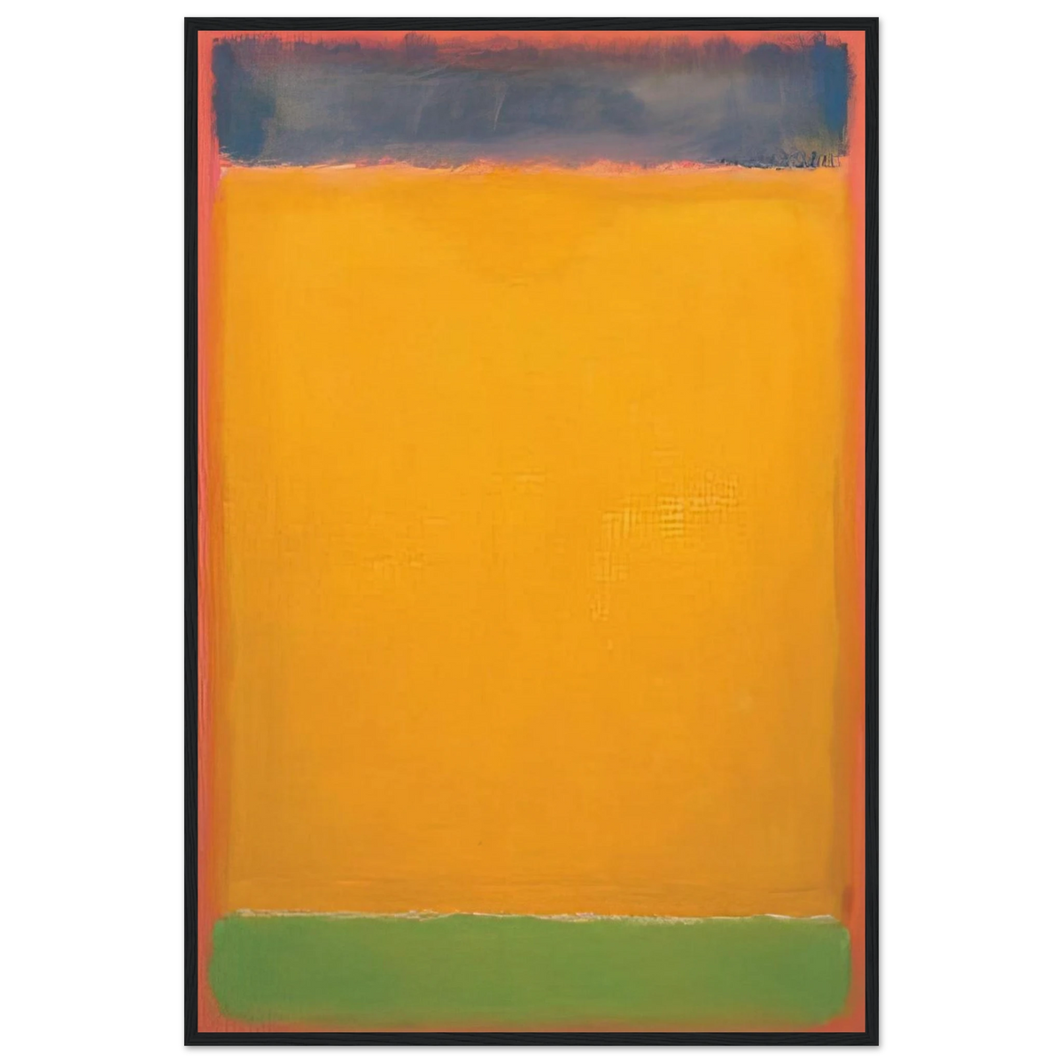 United Blue, Yellow, Green on Red - 1954 Framed Poster | Mark Rothko Framed Prints Wall Art | Rothko Prints