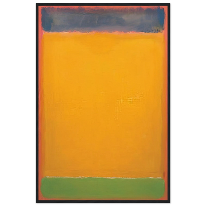 United Blue, Yellow, Green on Red - 1954 Framed Poster | Mark Rothko Framed Prints Wall Art | Rothko Prints