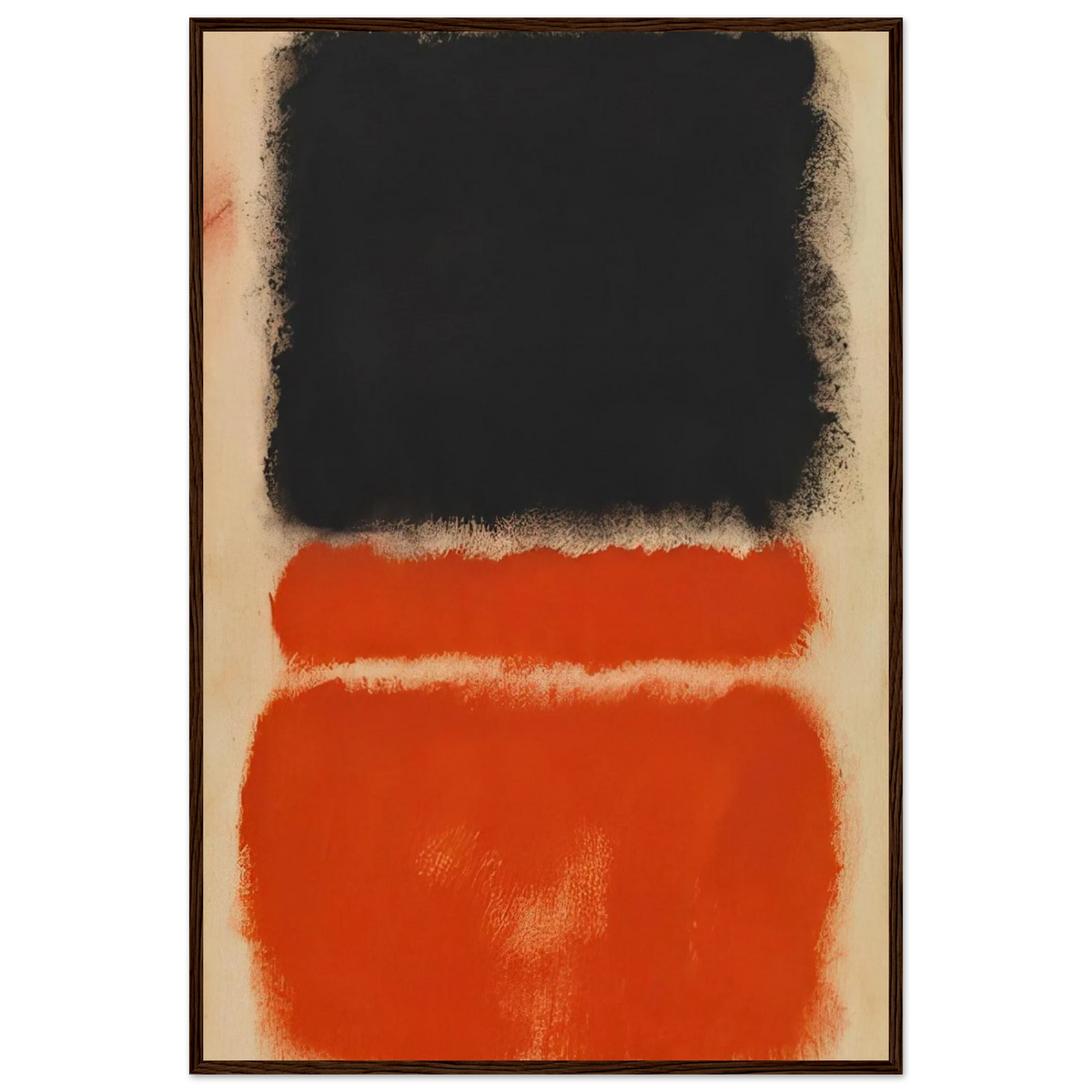 Red - 1968 Framed Poster | Mark Rothko Framed Prints Wall Art | Rothko Prints