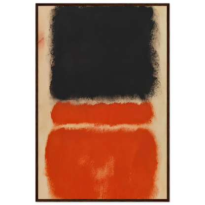 Red - 1968 Framed Poster | Mark Rothko Framed Prints Wall Art | Rothko Prints