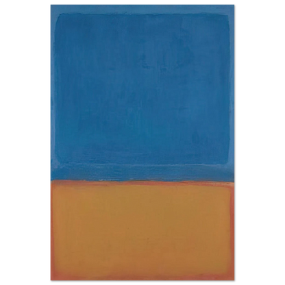 Untitled Red, Blue, Orange - 1955 Poster | Mark Rothko Poster | Rothko Prints
