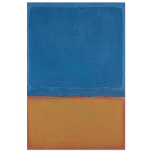 Untitled Red, Blue, Orange - 1955 Poster | Mark Rothko Poster | Rothko Prints