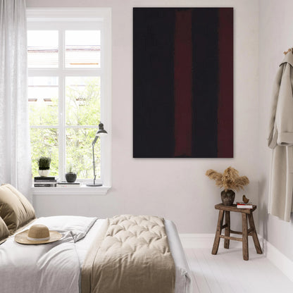 Black on Maroon - 1959 Poster | Mark Rothko Poster | Rothko Prints