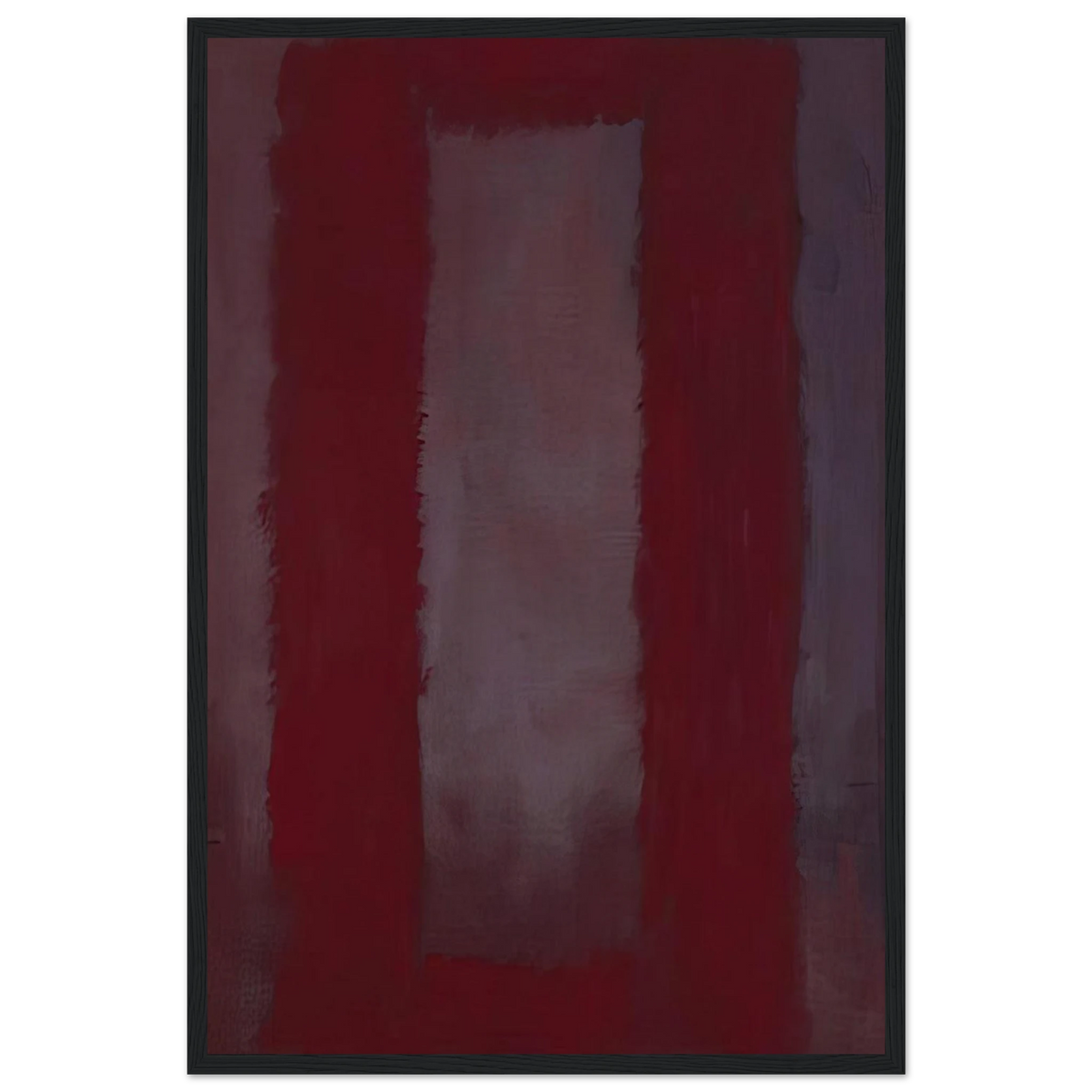 Red on Maroon - 1959 Framed Poster | Mark Rothko Framed Prints Wall Art | Rothko Prints