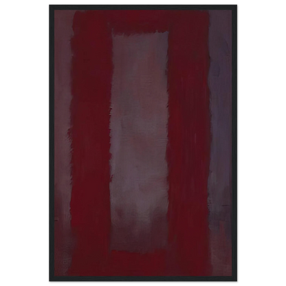 Red on Maroon - 1959 Framed Poster | Mark Rothko Framed Prints Wall Art | Rothko Prints