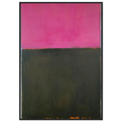 Untitled - 1953 Framed Poster | Mark Rothko Framed Prints Wall Art | Rothko Prints
