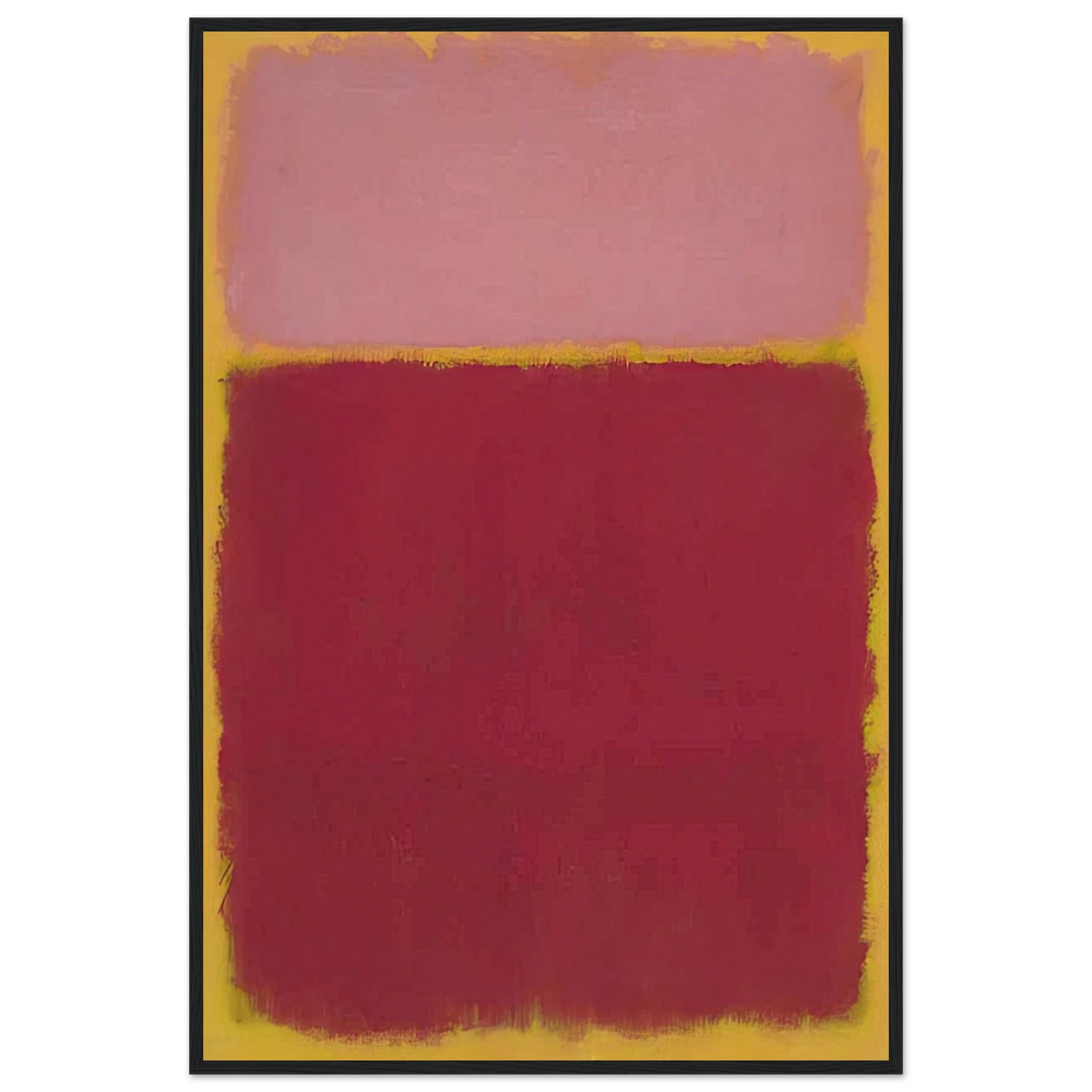 Untitled No. 17 - 1961 Framed Poster | Mark Rothko Framed Prints Wall Art | Rothko Prints