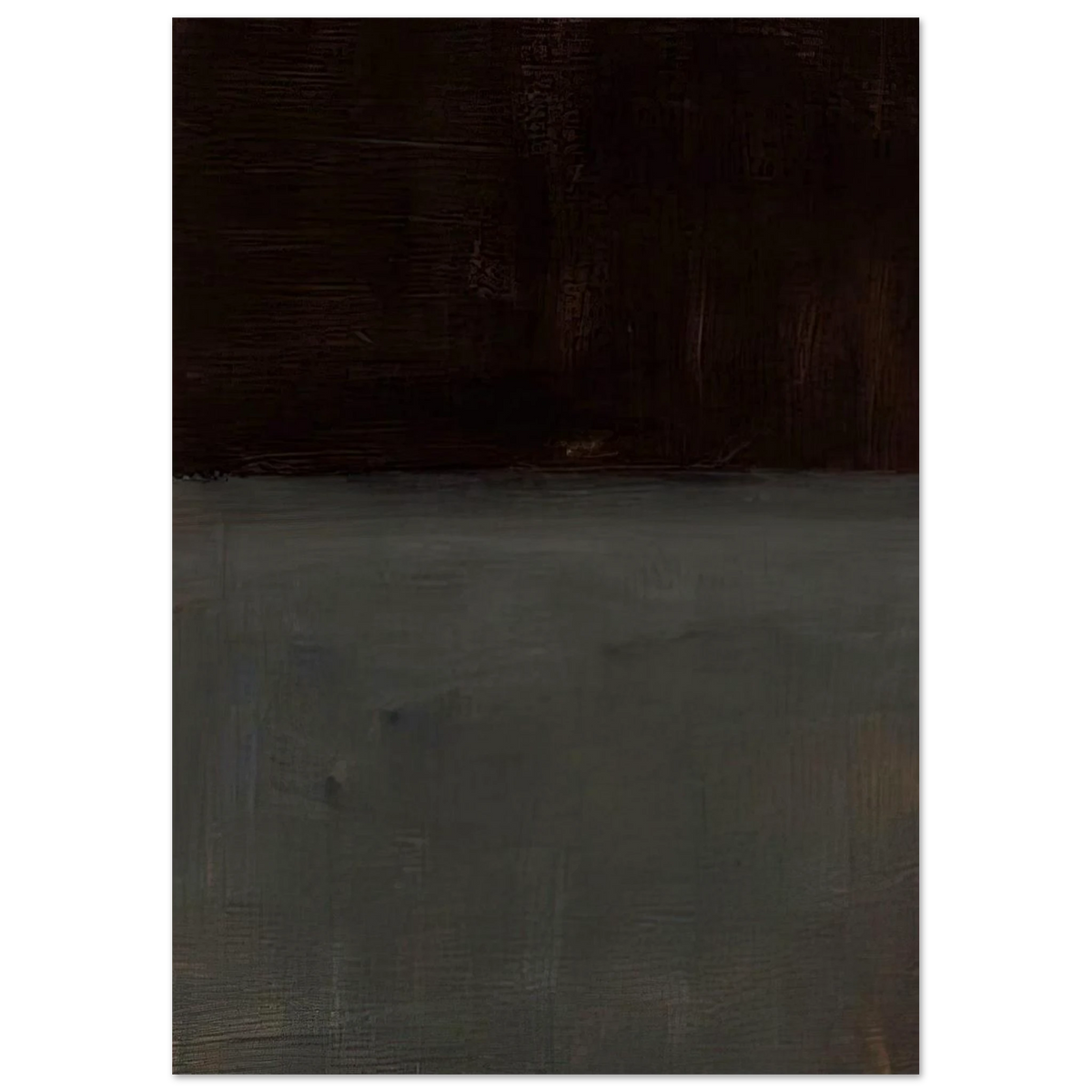 Untitled brown and gray - 1969 Poster | Mark Rothko Poster | Rothko Prints