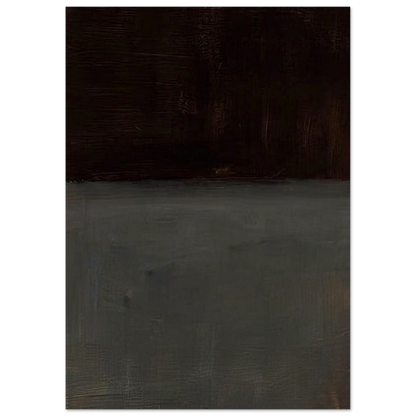 Untitled brown and gray - 1969 Poster | Mark Rothko Poster | Rothko Prints