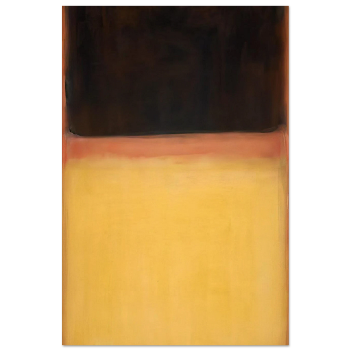 No.9 Dark over Light Earth - 1954 Poster | Mark Rothko Poster | Rothko Prints