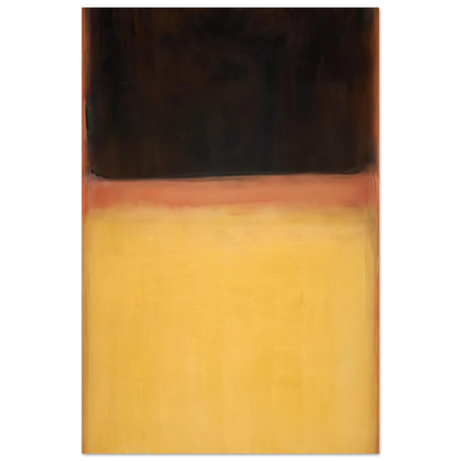 No.9 Dark over Light Earth - 1954 Poster | Mark Rothko Poster | Rothko Prints