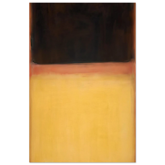 No.9 Dark over Light Earth - 1954 Poster | Mark Rothko Poster | Rothko Prints