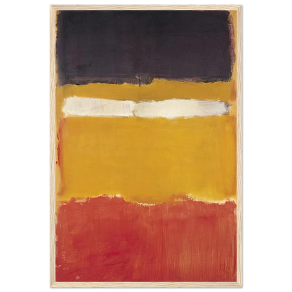 Number 24 Untitled - 1951 Framed Poster | Mark Rothko Framed Prints Wall Art | Rothko Prints