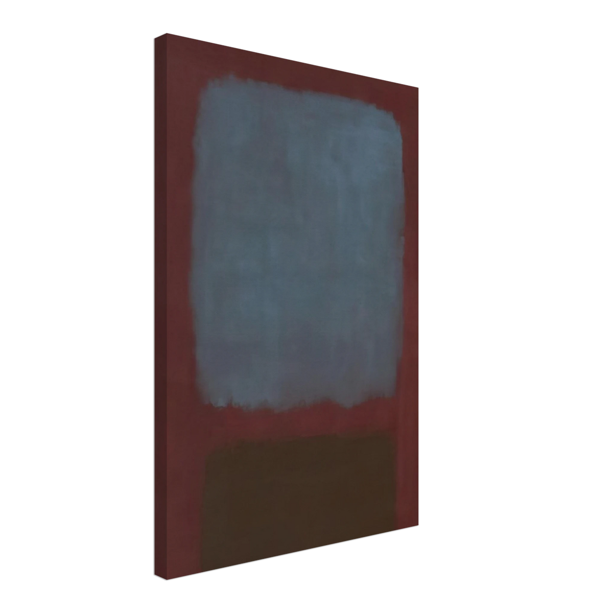 No. 37No. 19 Slate Blue and Brown on Plum - 1958 Canvas | Mark Rothko Canvas | Rothko Prints