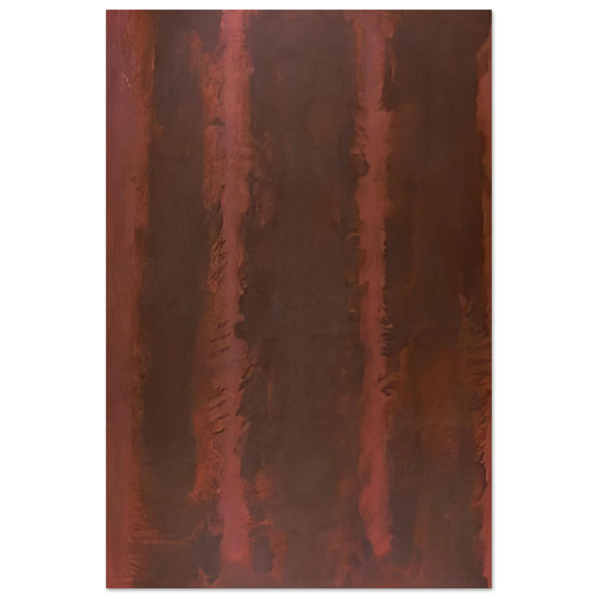 Black on Maroon - 1958 Poster | Mark Rothko Poster | Rothko Prints