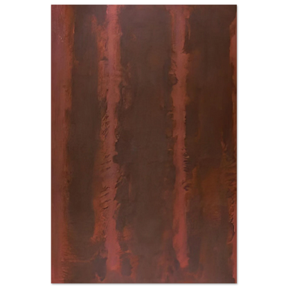 Black on Maroon - 1958 Poster | Mark Rothko Poster | Rothko Prints
