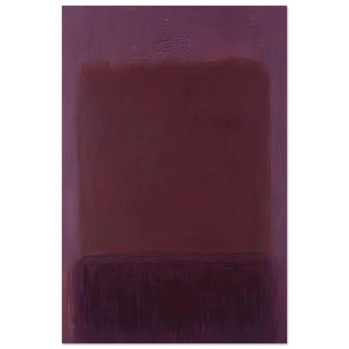 Purple Brown - 1957 Poster | Mark Rothko Poster | Rothko Prints