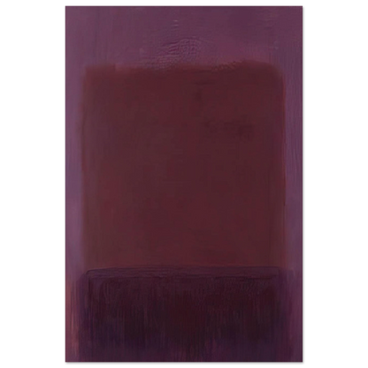 Purple Brown - 1957 Poster | Mark Rothko Poster | Rothko Prints