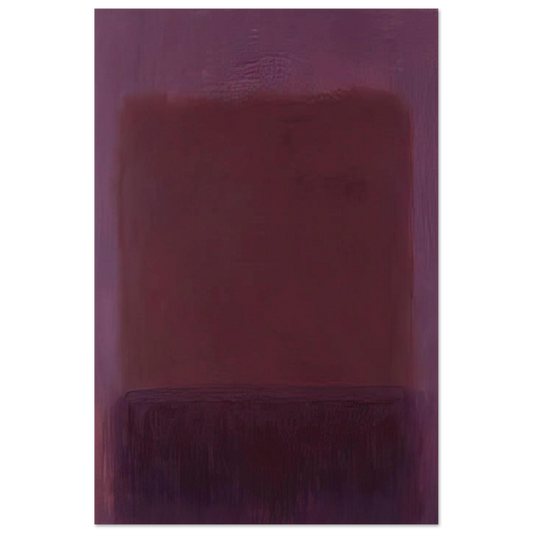 Purple Brown - 1957 Poster | Mark Rothko Poster | Rothko Prints